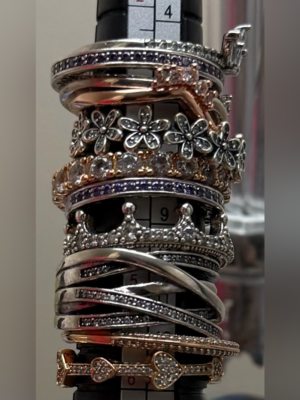 NEW or EUC - PANDORA RINGS